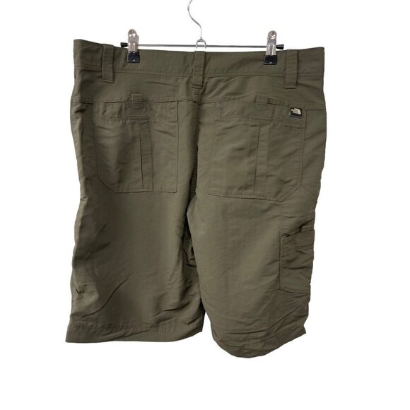 The North Face Nylon Shorts Hiking Active Cargo Men’s Size 36 Green - Picture 1 of 11
